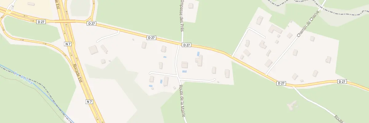Plan du 25 Imp de la Seigne à Saint-Vincent-de-Boisset