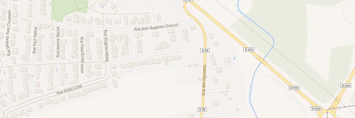 Plan du 50 Rue Anita Conti à Bréviandes