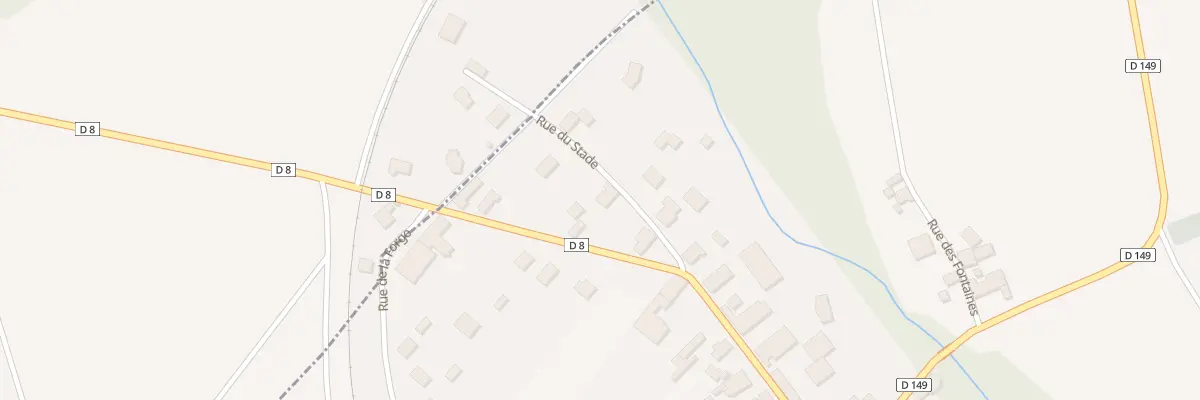 Plan du 3 Rue du Stade à Saint-Étienne-sous-Barbuise