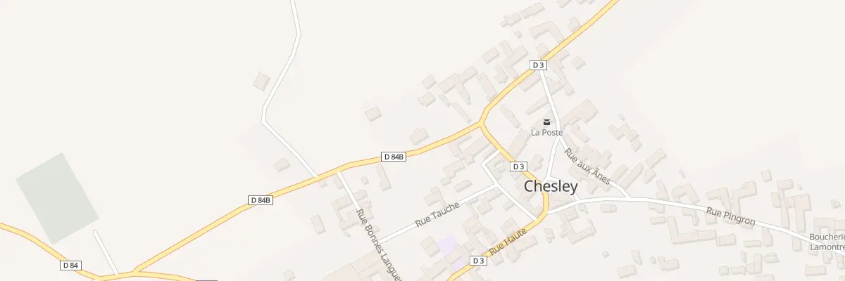 Plan du 1 Rue Orme Grappin à Chesley