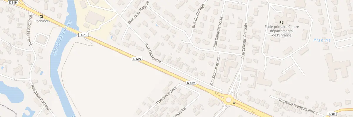 Plan du 22 Rue Gambetta à Saint-Parres-aux-Tertres