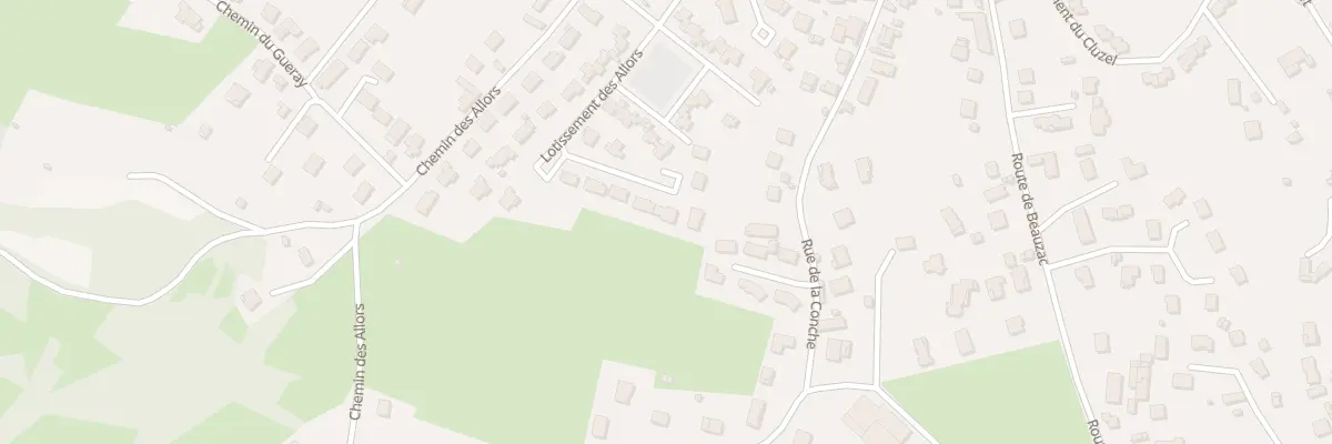 Plan du 16 Lot des Allors à Bas-en-Basset