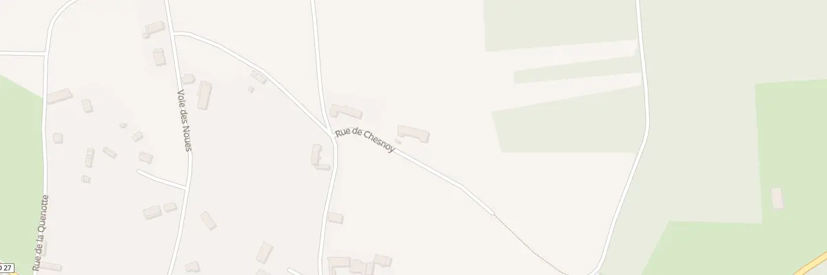 Plan du 3 Rue de Chesnoy à Cussangy