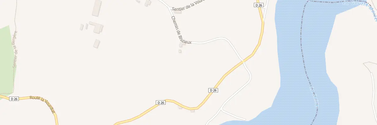 Plan du 5104 La Vourdiat à Vézelin-sur-Loire