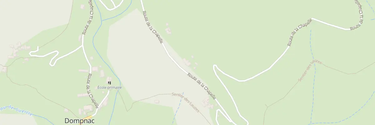 Plan du 5041 Cote du Chambon à Dompnac