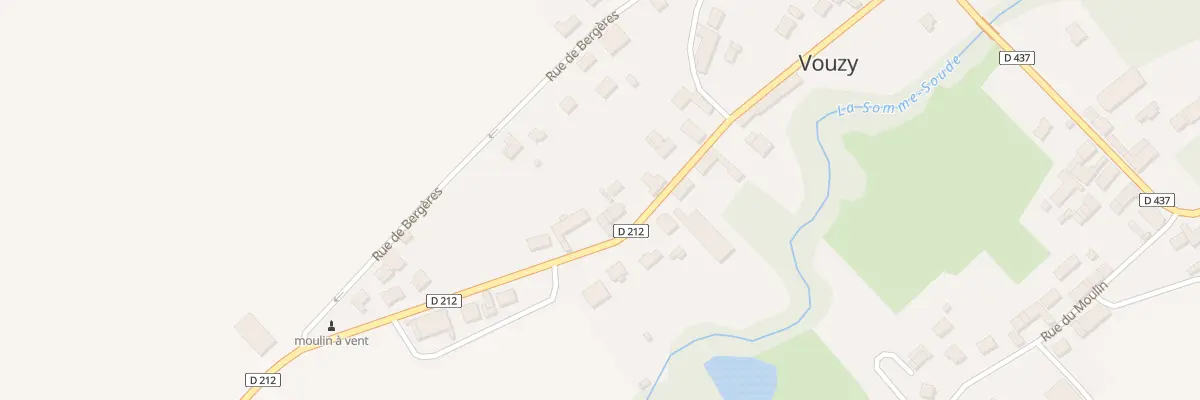 Plan du 18 Rue du 28 Aout 1944 à Vouzy