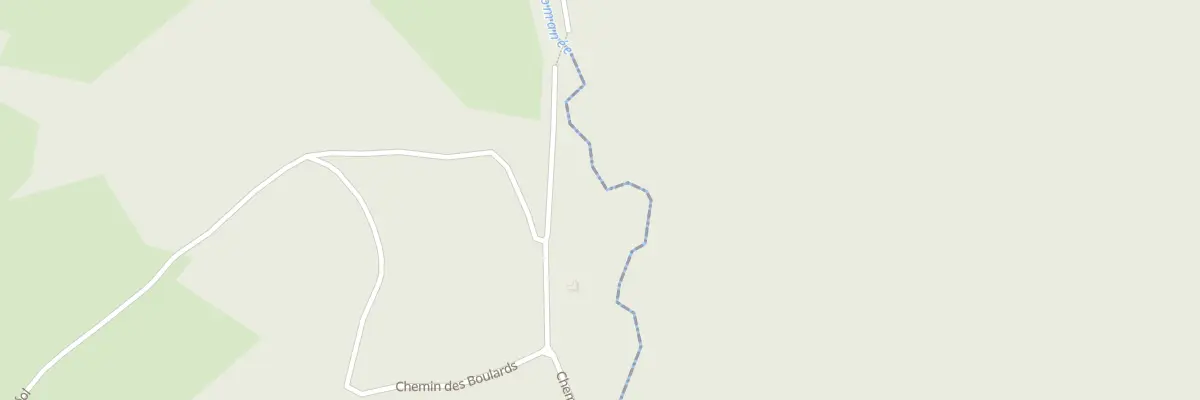 Plan du 1 Che des Boulards à Saint-Andeux