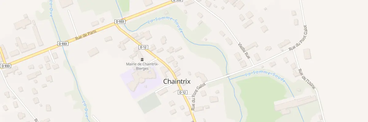 Plan du 15 Rue de Velye à Chaintrix-Bierges