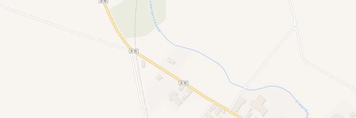 Plan du 20 Rue Basse à Villiers-Herbisse