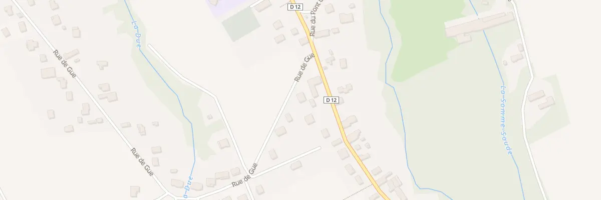 Plan du 40 Rue du Gue à Chaintrix-Bierges