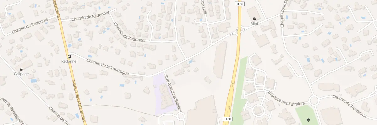 Plan du 336 Che de la Tourtugue à Alès