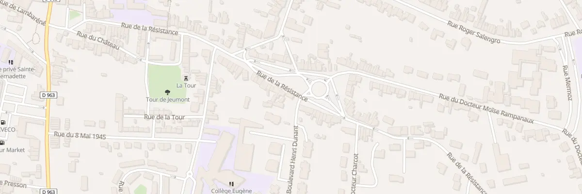 Plan du 85 Pl de la Libération à Jeumont
