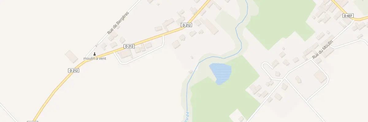 Plan du 21 Rue du 28 Aout 1944 à Vouzy