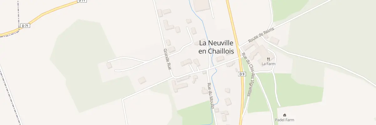 Plan du 10 Gr Grande Rue - Louvois à Val de Livre
