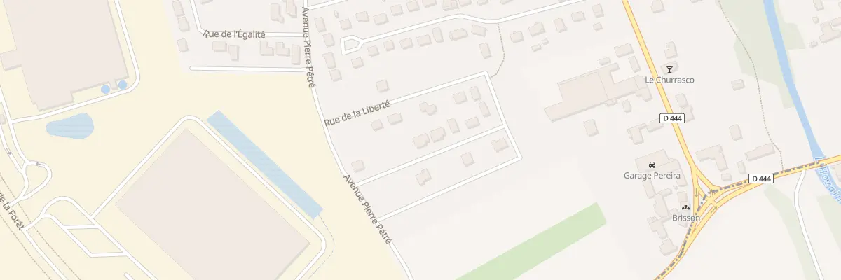 Plan du 28 Rue de la Liberté à Buchères