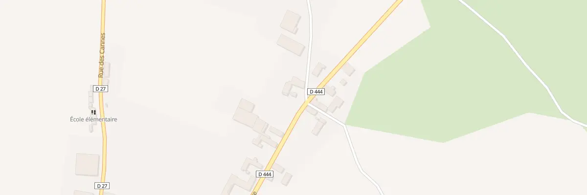 Plan du 1 Che des Saulons à Cussangy