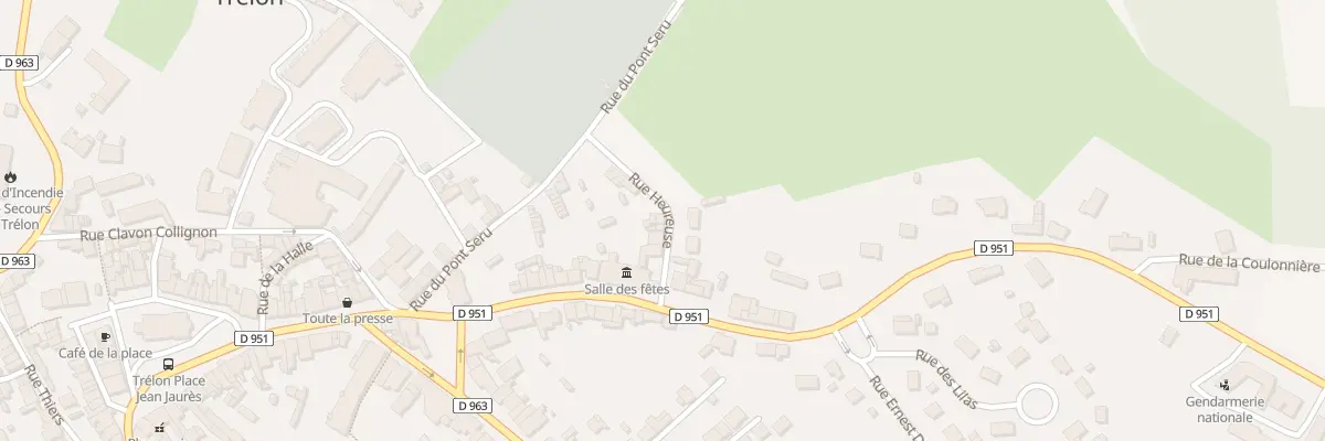 Plan du 9 Rue Heureuse à Trélon