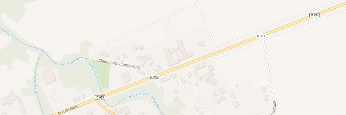 Plan du 6 Rue de Paris à Chaintrix-Bierges