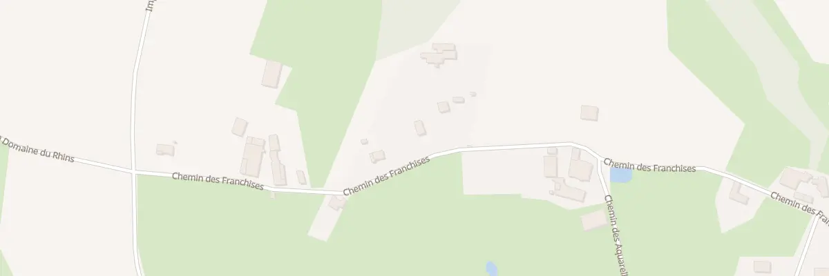 Plan du 612 Che des Franchises à Perreux