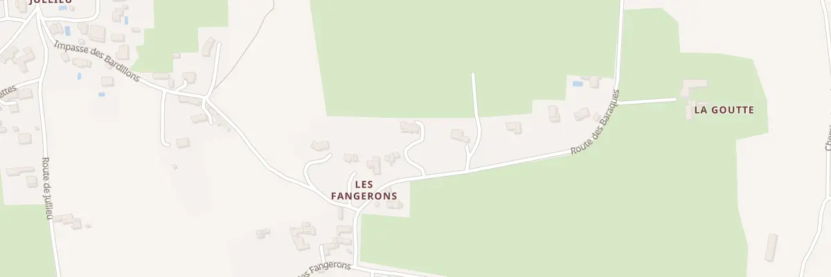 Plan du 155 Rte des Barraques à Saint-Étienne-le-Molard