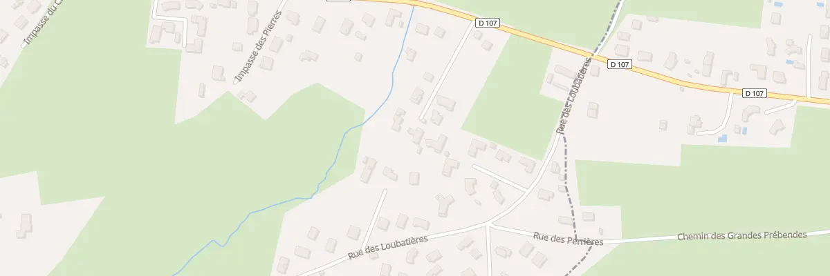 Plan du 30B Rte de St Romain à Saint-Georges-Haute-Ville