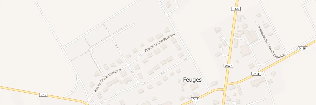 Plan du 18 Rue de l’Aube Romaine à Feuges