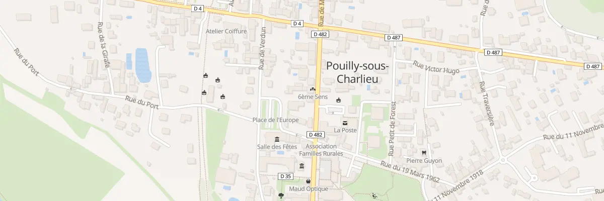 Plan du 118 Rue de la République à Pouilly-sous-Charlieu
