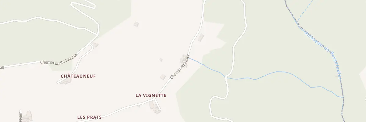 Plan du 5019 Redoussas aux Salelles