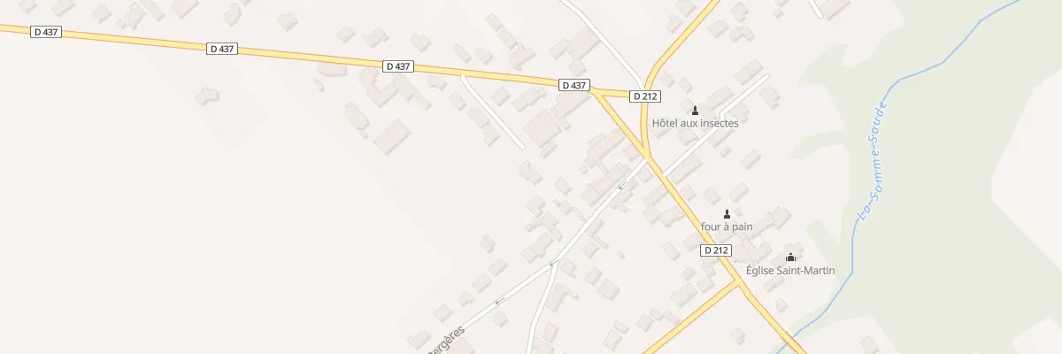 Plan du 6 Imp des Champs à Vouzy