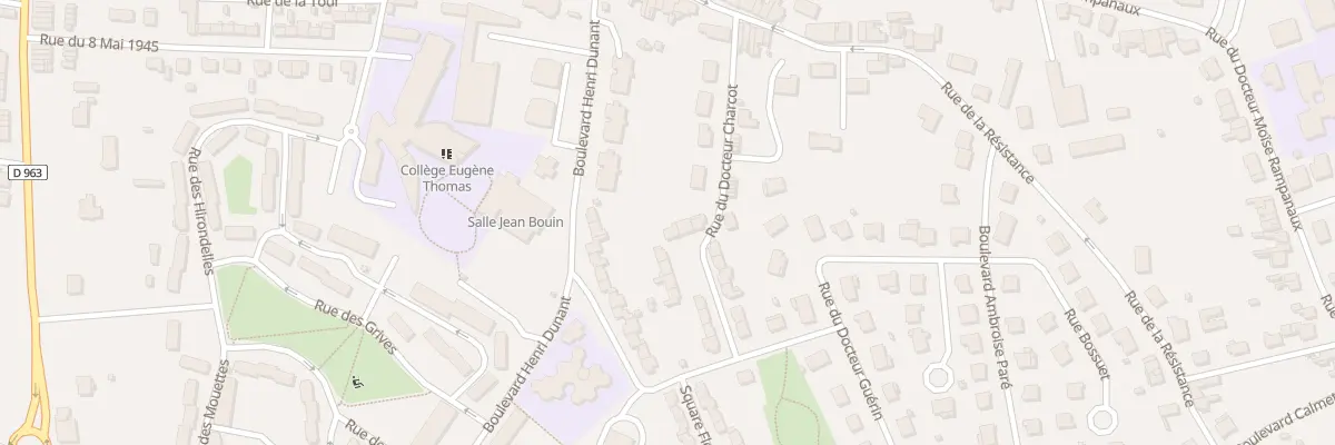 Plan du 25 Rue du Doc Charcot à Jeumont
