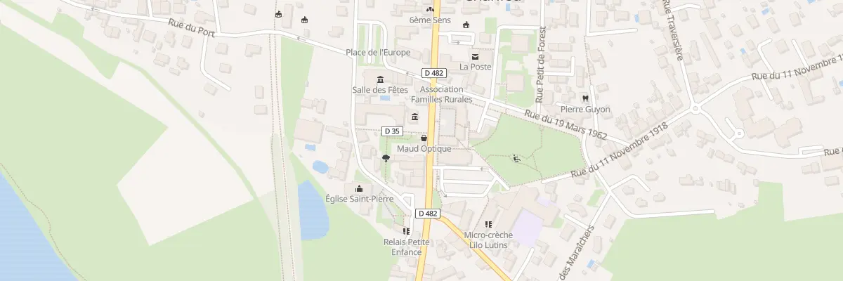 Plan du 256 Rue de la République à Pouilly-sous-Charlieu