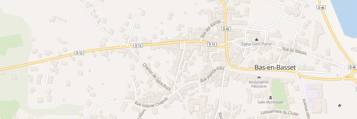 Plan du 21 Rue du Cuerq à Bas-en-Basset