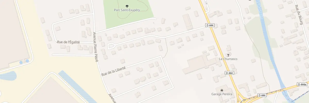Plan du 17 Rue de la Liberté à Buchères