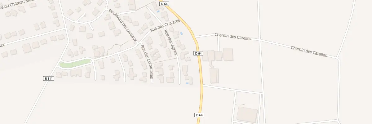 Plan du 19 Rue des Vignes à Cernay-lès-Reims