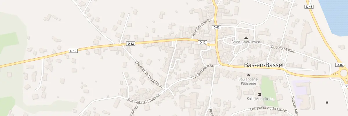 Plan du 20 Rue du Cuerq à Bas-en-Basset