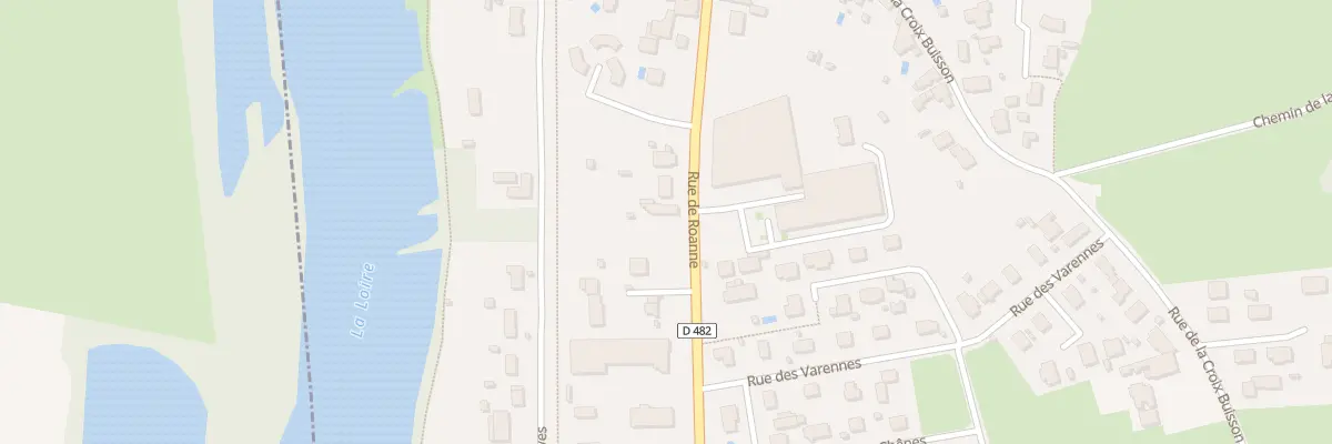 Plan du 296 Rte de Roanne à Pouilly-sous-Charlieu