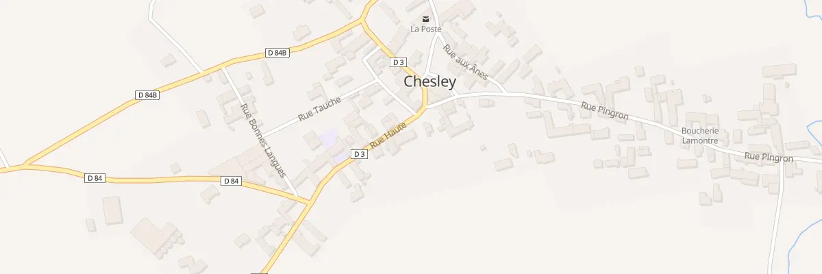Plan du 1 Rue Haute à Chesley