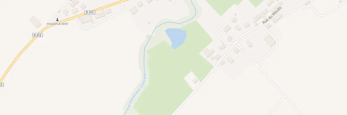 Plan du 22 Rue du Moulin à Vouzy