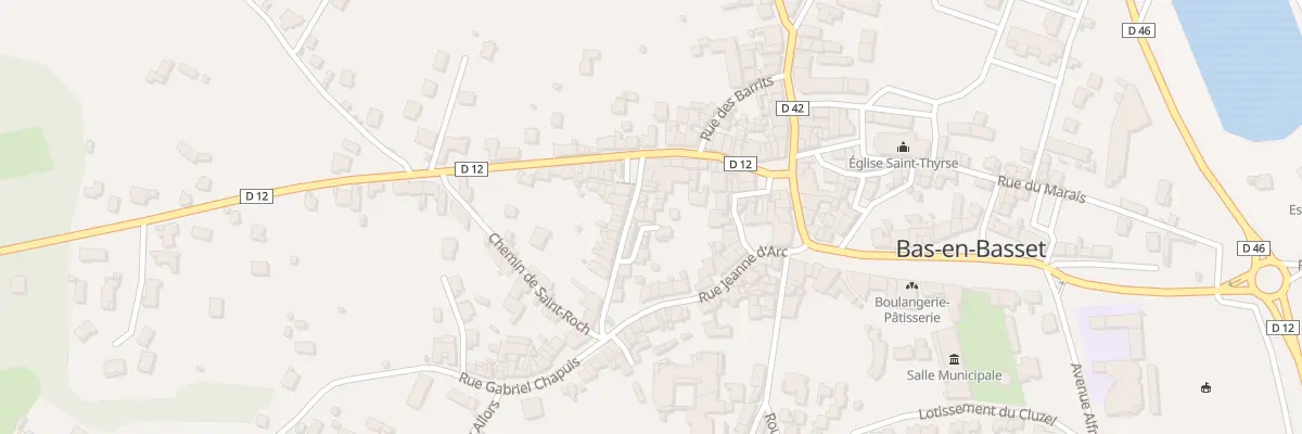 Plan du 26 Rue du Cuerq à Bas-en-Basset