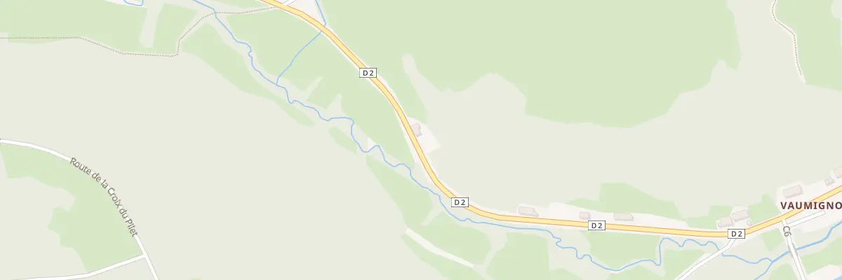 Plan du 53 Rte d’Autun à Anost