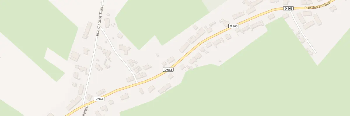 Plan du 706 Rue des Horbes à Ohain