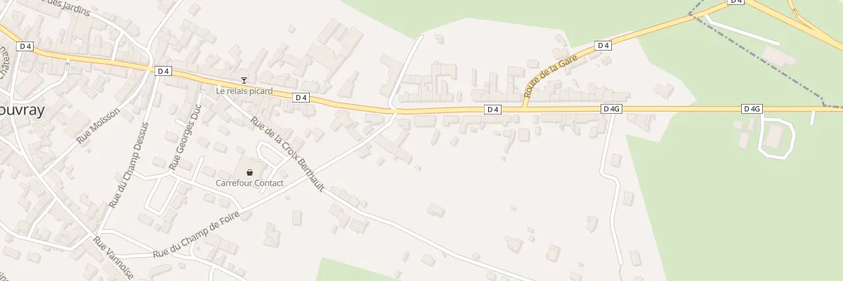 Plan du 90 Rue du Général Leclerc à Rouvray