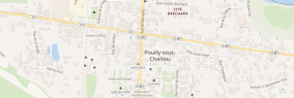 Plan du 49 Rue de la République à Pouilly-sous-Charlieu