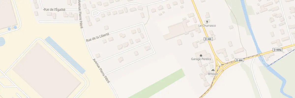 Plan du 23 Rue de la Liberté à Buchères