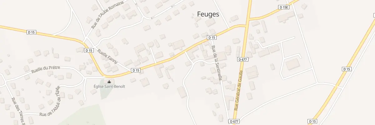 Plan du 10 Rue de l’Eglise à Feuges