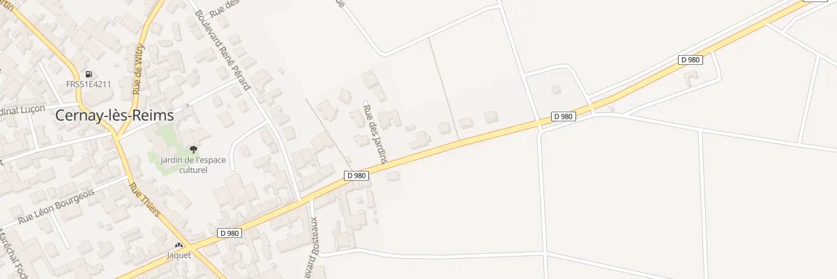 Plan du 23B Rue du Luxembourg à Cernay-lès-Reims