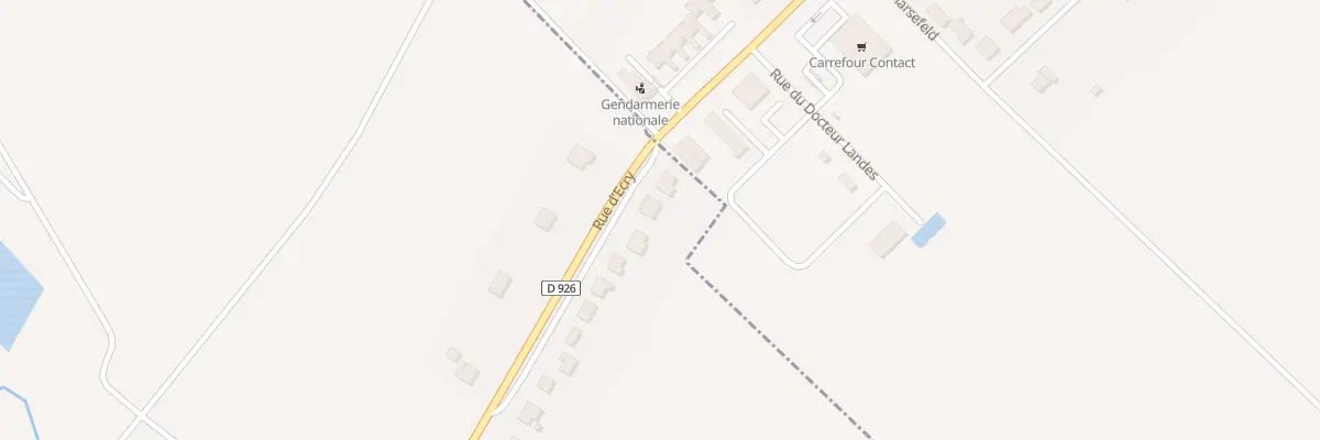 Plan du 9 Rue des Clavas à Vieux-lès-Asfeld