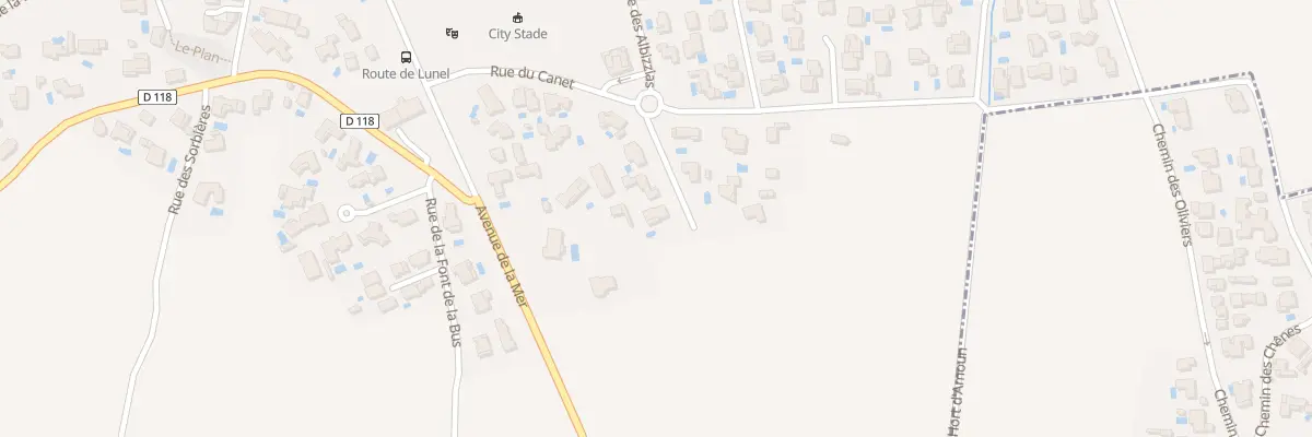 Plan du 96 Imp Des Tourterelles à Saint-Sériès