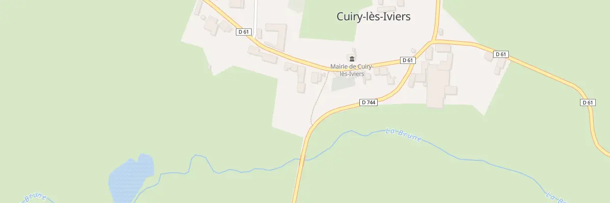Plan du 13 Rue Principale à Cuiry-lès-Iviers