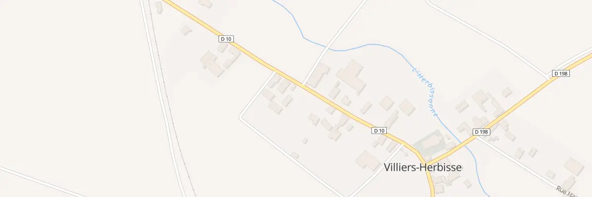 Plan du 8 Le Village à Villiers-Herbisse
